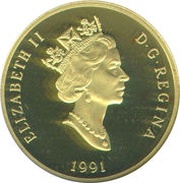 200 Dollars - Elizabeth II Hockey, a National Passion obverse image