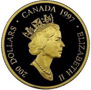 200 Dollars - Elizabeth II Raven Bringing Light to World obverse image