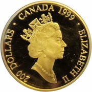 200 Dollars - Elizabeth II Mikmaq Butterfly obverse image