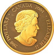 200 Dollars - Elizabeth II Fragmented Face obverse image