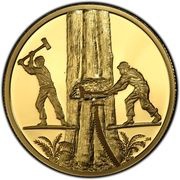 200 Dollars - Elizabeth II Timber Trade, Canada, 2006 reverse image
