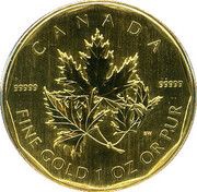 200 Dollars - Elizabeth II Maple leaf 99999, Canada, 2007 reverse image