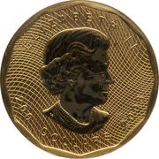 200 Dollars - Elizabeth II Maple leaf 99999 obverse image
