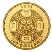 200 Dollars - Elizabeth II Sea - Orca, Canada, 2014 reverse image
