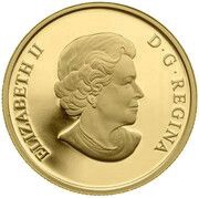 200 Dollars - Elizabeth II L'indomptable lynx du Canada obverse image