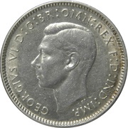 6 Pence - George VI obverse image