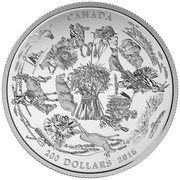 200 Dollars - Elizabeth II Vast Prairies, Canada, 2016 reverse image