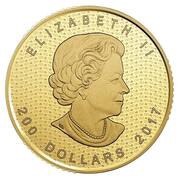 200 Dollars - Elizabeth II Maple Leaf obverse image