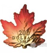 200 Dollars - Elizabeth II Canadian Maple Leaf, Canada, 2017 reverse image