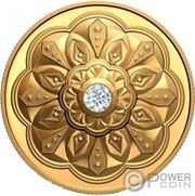 200 Dollars - Elizabeth II Forevermark Black Label Round, Canada, 2020 reverse image
