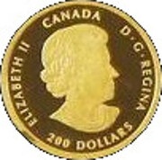 200 Dollars - Elizabeth II Peace Dollar obverse image