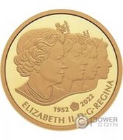 200 Dollars - Elizabeth II, Tribute obverse Elizabeth II's Royal Cypher obverse image