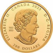 200 Dollars In the name of Elizabeth II; Knowledge and Interconnection obverse image