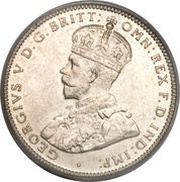1 Shilling - George V obverse image