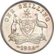 1 Shilling - George V, Australia, 1911-1936 reverse image