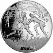 250 Dollars - Elizabeth II Lacrosse, Canada, 2011 reverse image