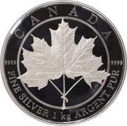 250 Dollars - Elizabeth II Maple Leaf Forever, Canada, 2012 reverse image