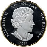 250 Dollars - Elizabeth II Maple Leaf Forever obverse image
