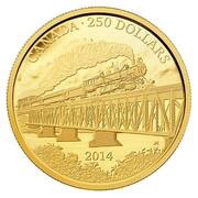 250 Dollars - Elizabeth II Grand Trunk Pacific Railway, Canada, 2014 reverse image
