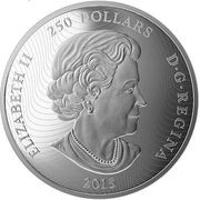 250 Dollars - Elizabeth II Maple Leaf Forever obverse image