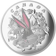 250 Dollars - Elizabeth II Ensemble Cast, Canada, 2015 reverse image