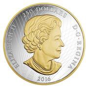 250 Dollars - Elizabeth II Maple Leaf Forever obverse image