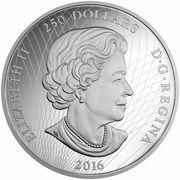 250 Dollars - Elizabeth II In the Eyes of the Spirit Bear obverse image
