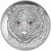 250 Dollars - Elizabeth II In the Eyes of the Spirit Bear, Canada, 2016 reverse image