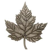 250 Dollars - Elizabeth II Maple Leaf Forever, Canada, 2017 reverse image