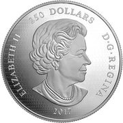 250 Dollars - Elizabeth II In the Eyes of the Timber Wolf obverse image