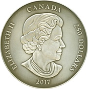250 Dollars - Elizabeth II The Canadian Coin Collection obverse image