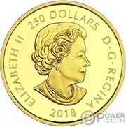 250 Dollars - Elizabeth II The Magnificent Maple obverse image