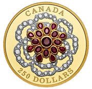 250 Dollars - Elizabeth II A Crown Jewel, Canada, 2018 reverse image