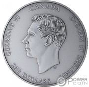250 Dollars In the name of George VI; D-Day obverse image