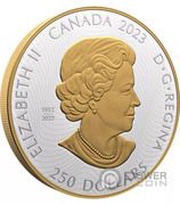 250 Dollars In the name of Elizabeth II; Raven Brings the Light obverse image