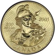 300 Dollars - Elizabeth II The Shinplaster 1870, Canada, 2005 reverse image