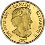 300 Dollars - Elizabeth II Totem obverse image