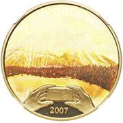 300 Dollars - Elizabeth II Canadian Rockies, Canada, 2007 reverse image