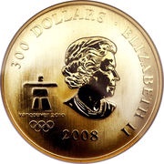 300 Dollars - Elizabeth II Competition obverse image
