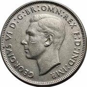 1 Florin - George VI obverse image