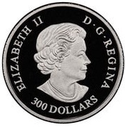 300 Dollars - Elizabeth II White-Tailed Deer: A Challenge obverse image