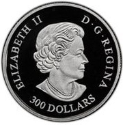 300 Dollars - Elizabeth II Rainbow Trout obverse image