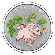 300 Dollars - Elizabeth II Maple Leaf Forever, Canada, 2017 reverse image