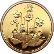 350 Dollars - Elizabeth II Pitcher Plant, Canada, 2009 reverse image