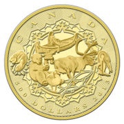500 Dollars - Elizabeth II An Aboriginal Story, Canada, 2013 reverse image
