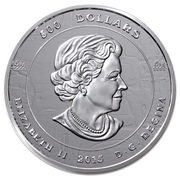 500 Dollars - Elizabeth II The Dance Screen obverse image