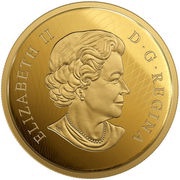500 Dollars - Elizabeth II Mythical Realms of the Haida: The Orca obverse image