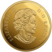 500 Dollars - Elizabeth II Mythical Realms of the Haida: The Bear obverse image