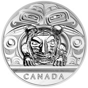 500 Dollars - Elizabeth II Charles Edenshaw: Argillite Chest, Canada, 2016 reverse image
