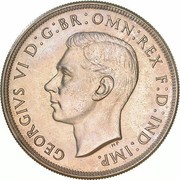 1 Crown - George VI Coronation obverse image